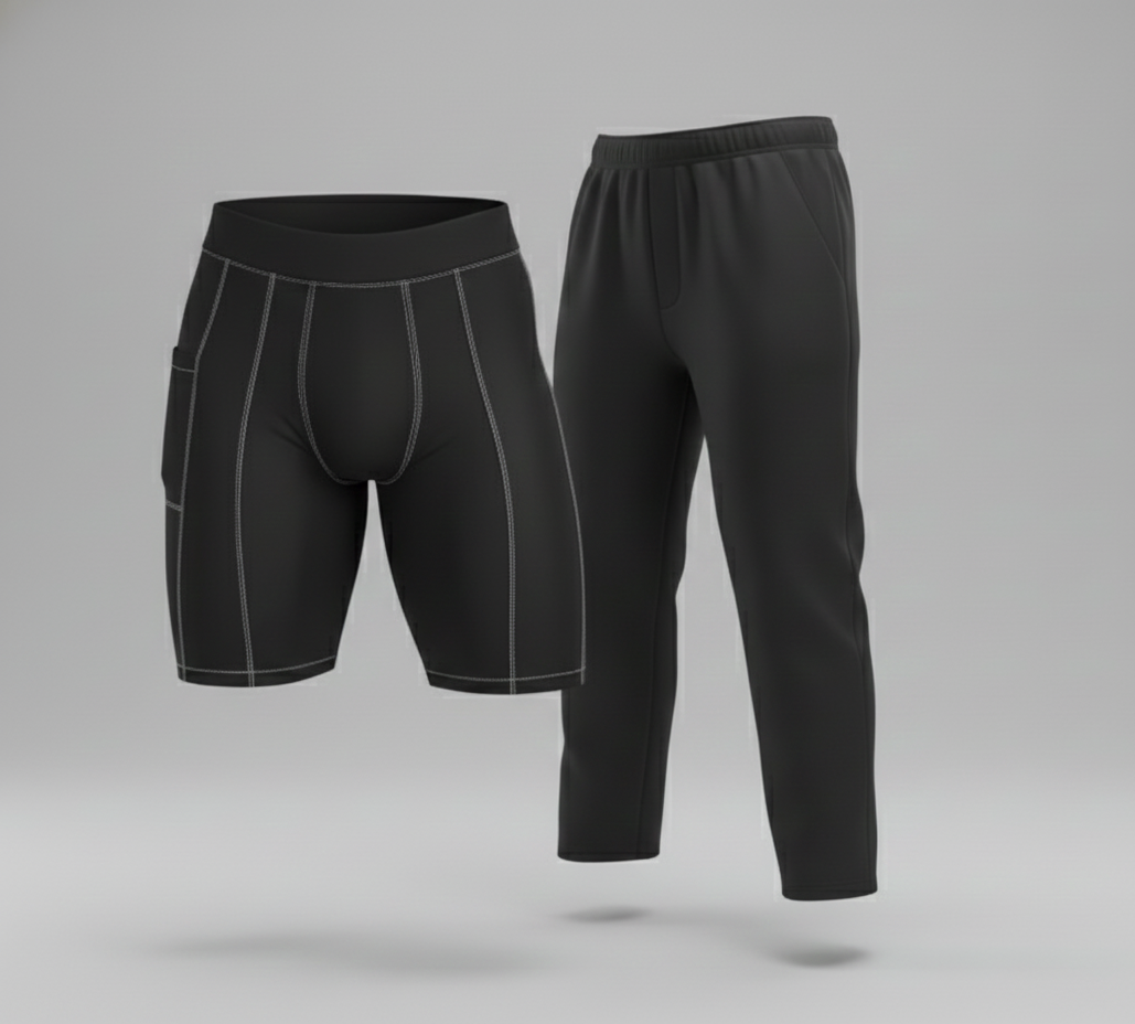 2in1 Compression Track pant